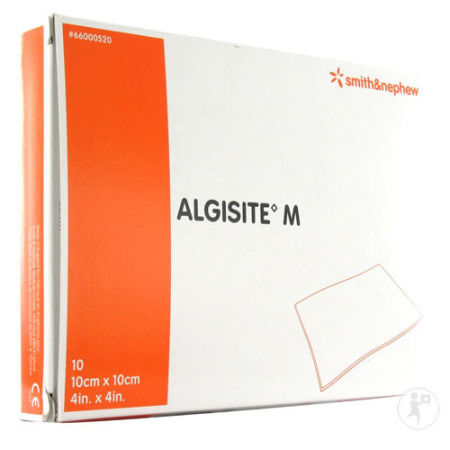 Algisite M Calcium-Alginaat Verband 10x10cm 10 Stuks (66000520)