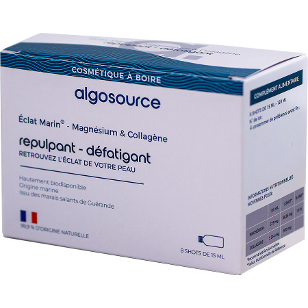 AlgoSource Éclat Marin Bioactieve Nutricosmetica Flesjes 8x15ml