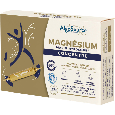 Algosource Geconcentreerd Natriumarm Marien Magnesium 20x10ml