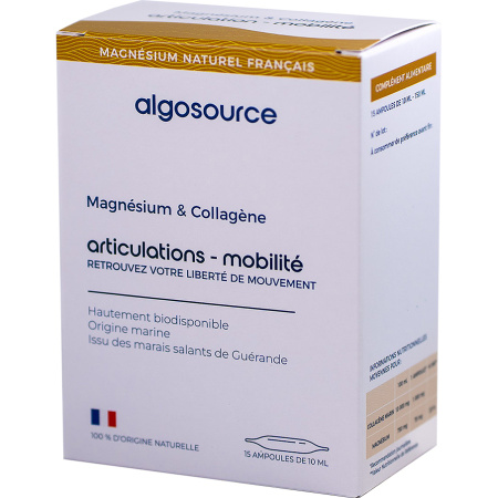 Algosource Magnesium & Collageen Ampullen 15x10ml