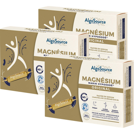 Algosource Origineel Natriumarm Marien Magnesium 60x10ml Promo Pack