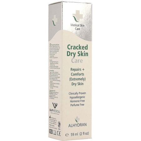 Alhydran Cracked Dry Skin Care Huidherstellende Crème Voor De Extreem Droge Huid 59ml