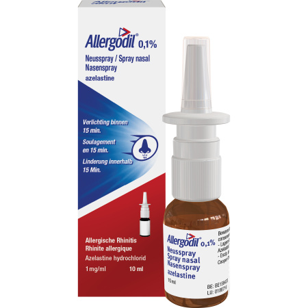 Allergodil 0,1% Neusspray Fles 10ml
