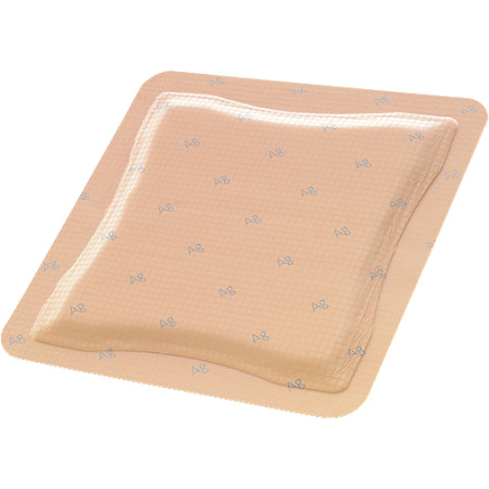 Allevyn Ag Gentle Border Zelfklevend Siliconen Verband 10x10cm Stuks 10