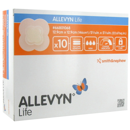 Allevyn Life Hydrocellulair Verband 12,9x12,9cm Stuks 10 (66801068)