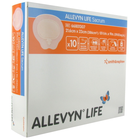 Allevyn Life Sacrum Verband 21,6x23cm Stuks 10 (66801307)