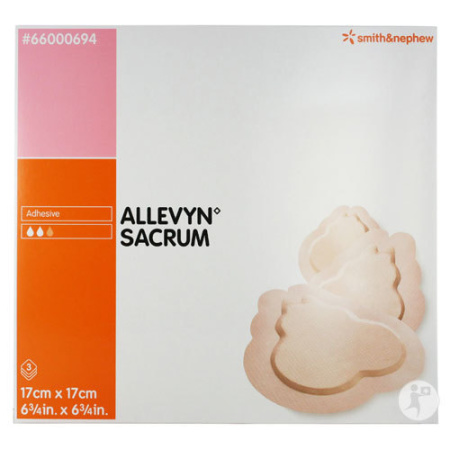 Allevyn Sacrum Hydrocellulair Verband 17cm Stuks 3 (66000694)