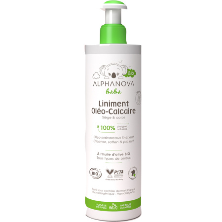 Alphanova Bébé Zalf Bio Pompfles 400ml
