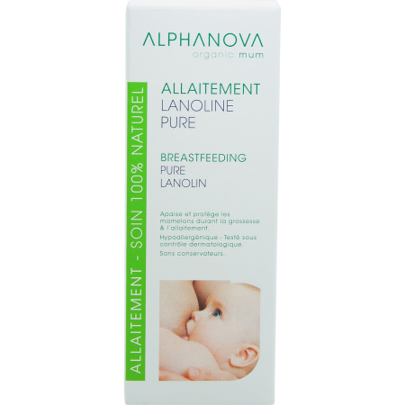 Alphanova Borstvoeding Lanoline Puur Tube 40ml