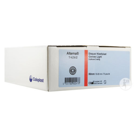Alterna Convexe Light Platen 50/15-32mm 5 Stuks (14262)