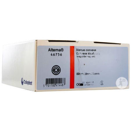 Alterna Convexplaat 50-28mm 5 Stuks (46756)