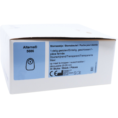 Alterna Stomazakje 1-Delig Gestolen Doorschijnend Maxi 20-55mm 30 Stuks (5686)
