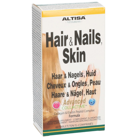 Altisa Haar Nagels Huid Advanced Formula 60 Sliktabletten