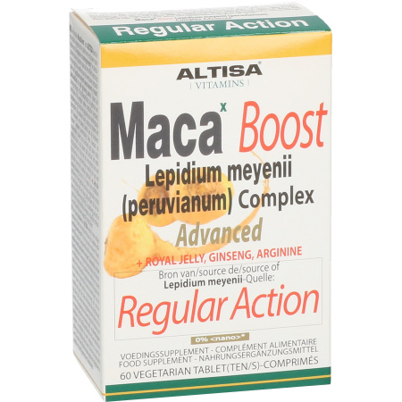 Altisa Maca Boost Complex Advanced 60 Sliktabletten
