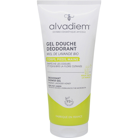 Alvadiem Reinigende Gel Deodorant Voet Lichaam Oksels Tube 200ml