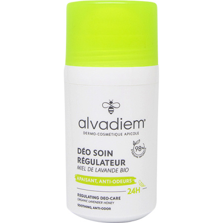 Alvediem Regulerende Verzorging Deodorant Gevoelige Oksels Roll-On 50ml