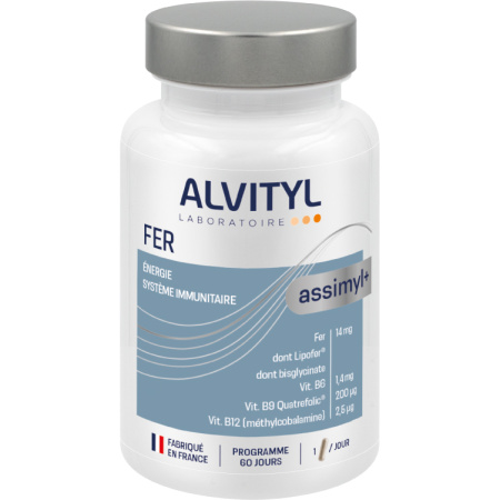 Alvityl IJzer Assimyl+ 60 Capsules