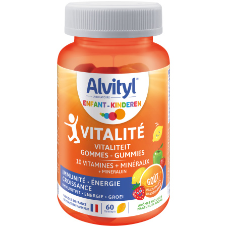 Alvityl Vitaliteit 10 Vitamines + Mineralen 60 Gummies