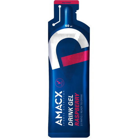 Amacx Drink Gel Raspberry 12 Stuks