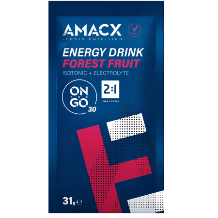 Amacx Energy Drink On The Go Bosvruchten 12 Stuks