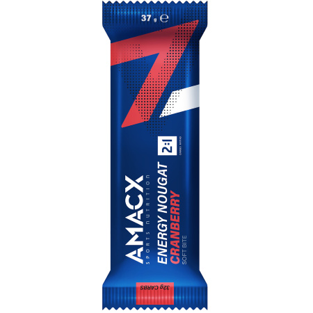 Amacx Energy Nougat Cranberry 12 Stuks