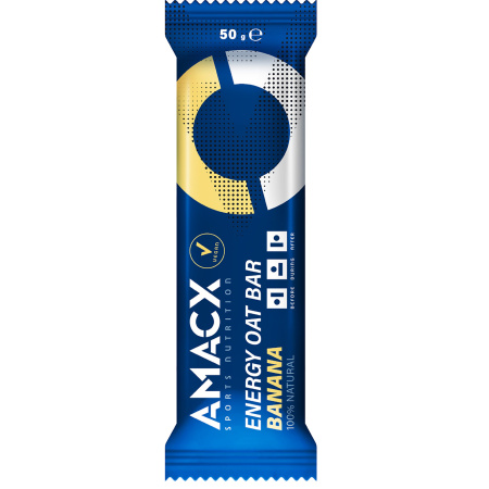 Amacx Energy Oat Bar Banaan 12 Stuks
