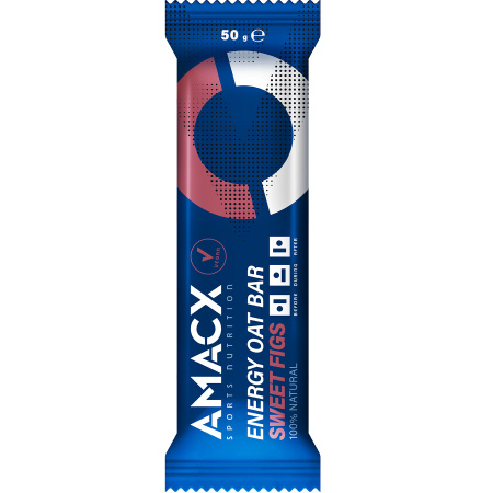 Amacx Energy Oat Bar Vijg 12 Stuks