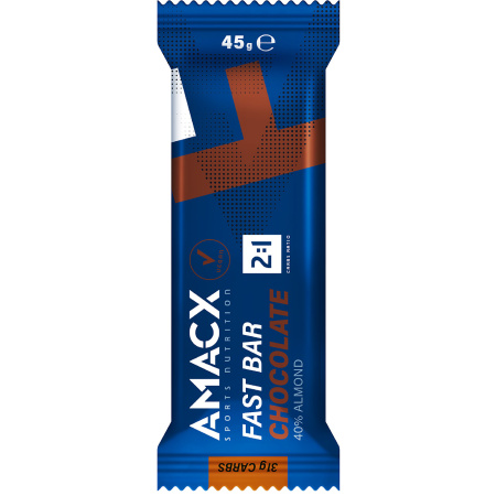 Amacx Fast Bar Chocolade 12 Stuks