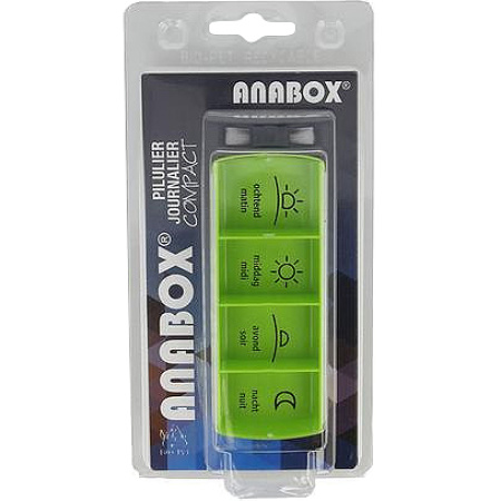 Anabox Compact Eén- Dags Pillendispenser 1 Stuk