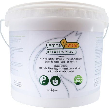 AnimaVital Biergist Poeder Voor Paarden 5kg