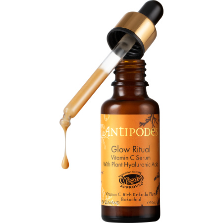 Antipodes Glow Ritual Vitamine C Serum Met Hyaluronzuur Druppelflesje 30ml