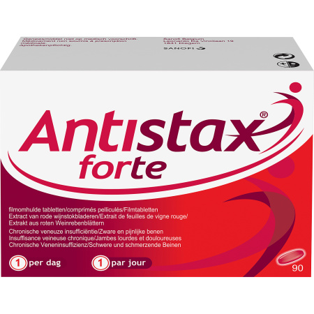 Antistax Forte Zware Benen En Pijnlijke Benen 90 Filmomhulde Tabletten