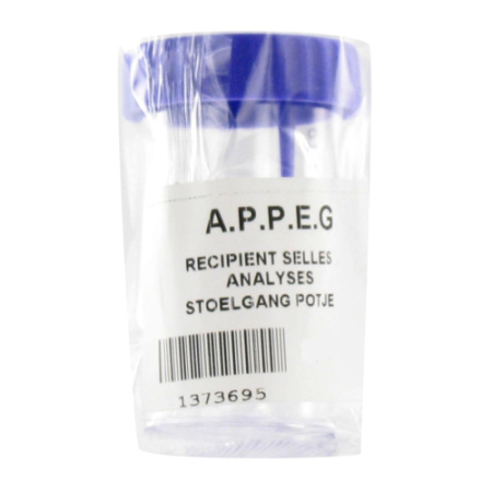 Appeg Pot Analyse Stoelgang + Steriele Spatule 1 Set