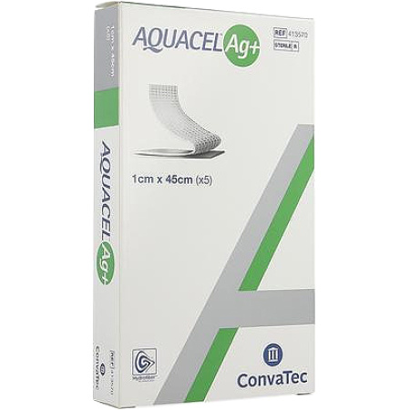 Aquacel Ag+ Extra Wiek 1x45cm Stuks 5 (413570)