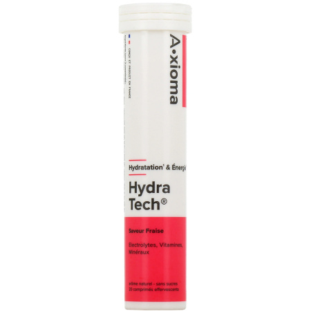 Aragan Hydratech Aardbei Elektrolyten Hydratatie & Energie 20 Bruisende Tabletten