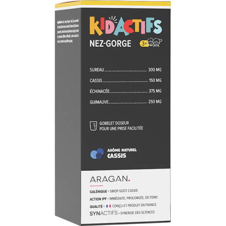 Aragan Synactifs Kidactifs Neus - Keel 125ml