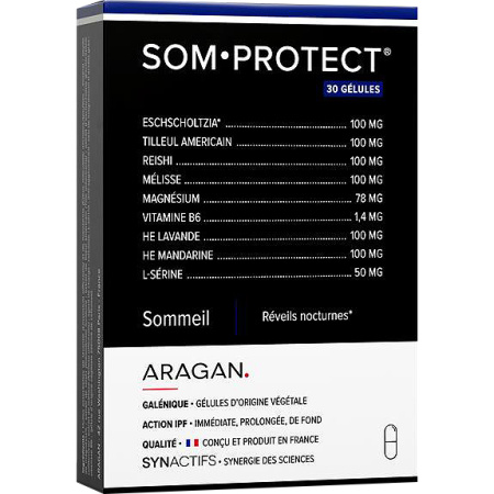 Aragan Synactifs Som Protect Night Awakenings 30 Capsules