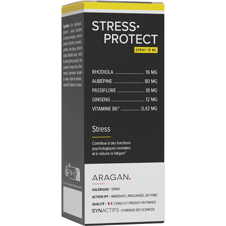 Aragan Synactifs Stressprotect Stress Rhodiola Spray 15ml