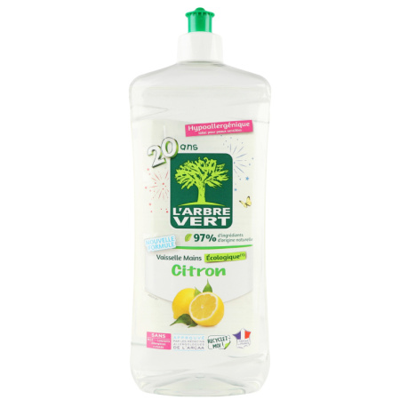 Arbre Vert Afwasmiddel Citroen 750ml