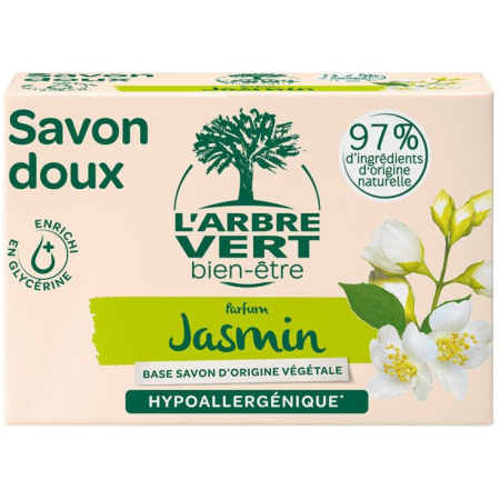 Arbre Vert Milde Zeep Jasmijn 90g