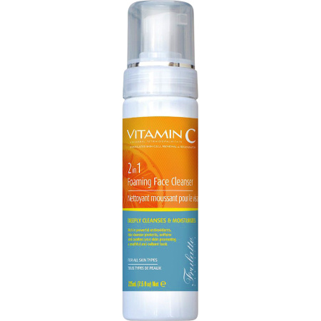 Arganicare 2-In-1 Vitamine C Schuimende Gezichtsreiniger Pompfles 225ml