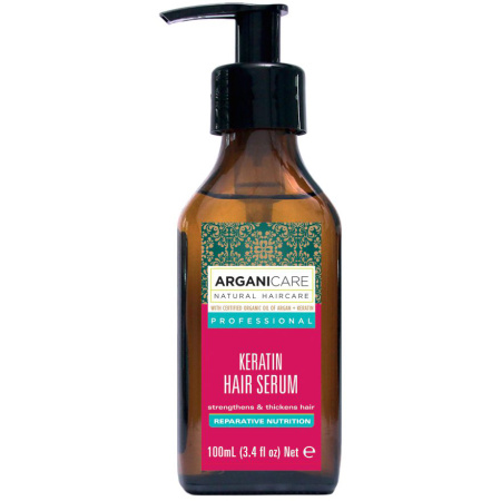 Arganicare Keratine Herstellend En Voedend Serum Pompflacon 100ml