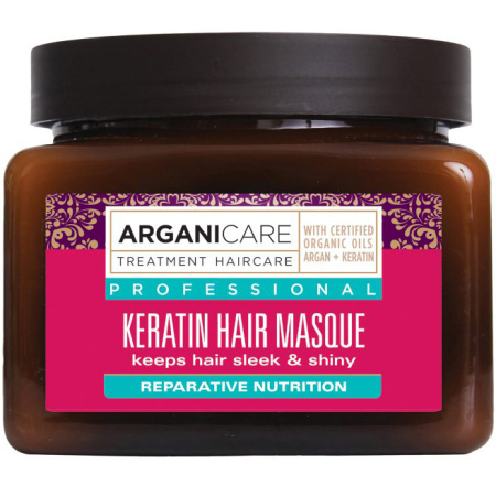 Arganicare Keratine Herstellend En Voedend Masker Pot 500ml