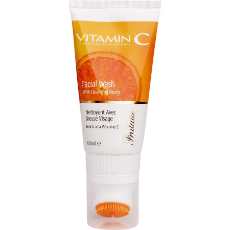 Arganicare Vitamine C Verrijkte Gezichtsreiniger Met Borstel Tube 150ml