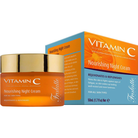 Arganicare Voedende Nachtcrème Met Vitamine C Pot 50ml