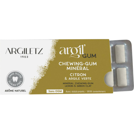 Argiletz Kauwgom Lemon 12 Stuks