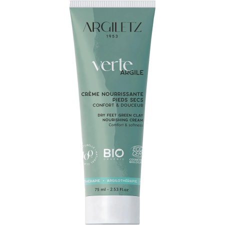 Argiletz Voedende Crème Groene Klei Droge Voeten Bio 75ml