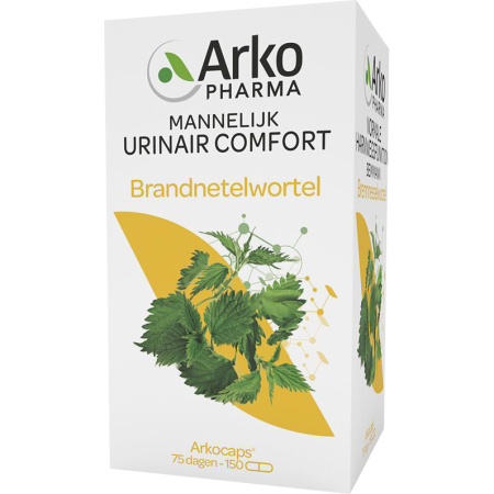 Arkocaps Brandnetelwortel Mannelijk Urinair Comfort 150 Capsules