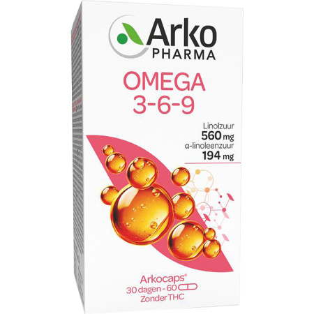 Arkocaps Omega 3-6-9 60 Capsules
