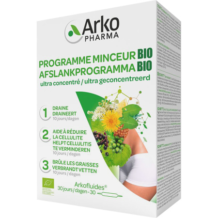 Arkofluides Afslank Programma Ampullen 30x15ml
